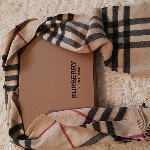 Burberry Accessories Burberry Iconic Scarf Poshmark
